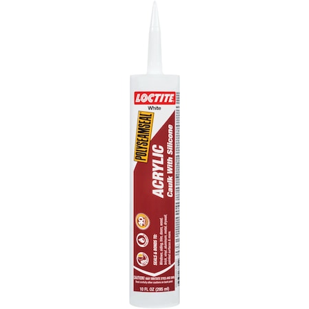 Loctite Loctite Polyseamseal White Acrylic/Silicone Multipurpose Caulk Sealant 10 oz 1507600